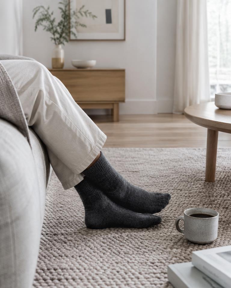 Frederiksberg Warmth Sock worn